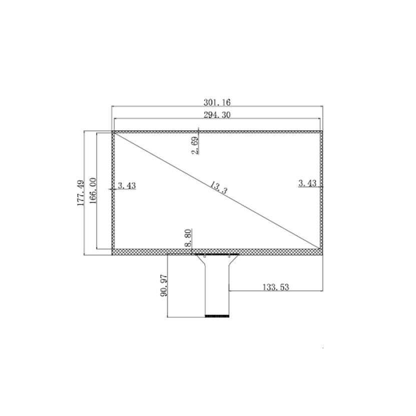 13.3 Centerline Capacitive TouchScreen 16:9