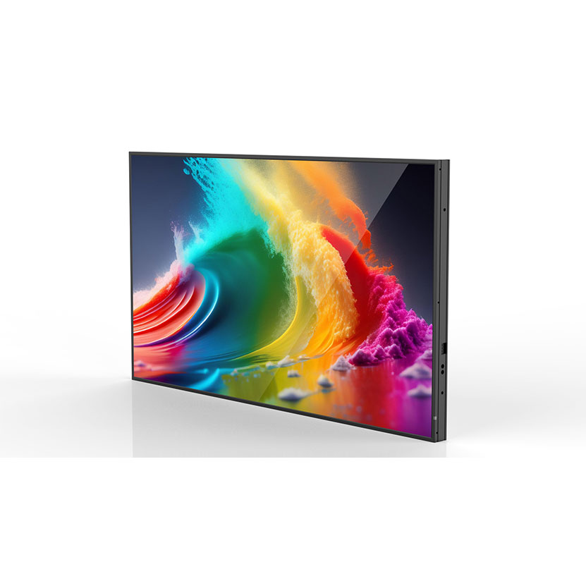 32~75 Inch Ultra High Brightness 12mm Bezel Digital Window Display