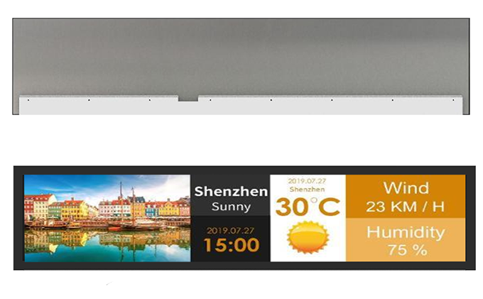 BAR Type LCD Display
